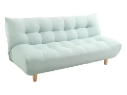 Sofá convertible diseño escandinavo verde agua YUMI