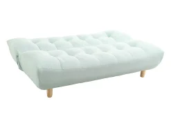 Sofá convertible diseño escandinavo verde agua YUMI