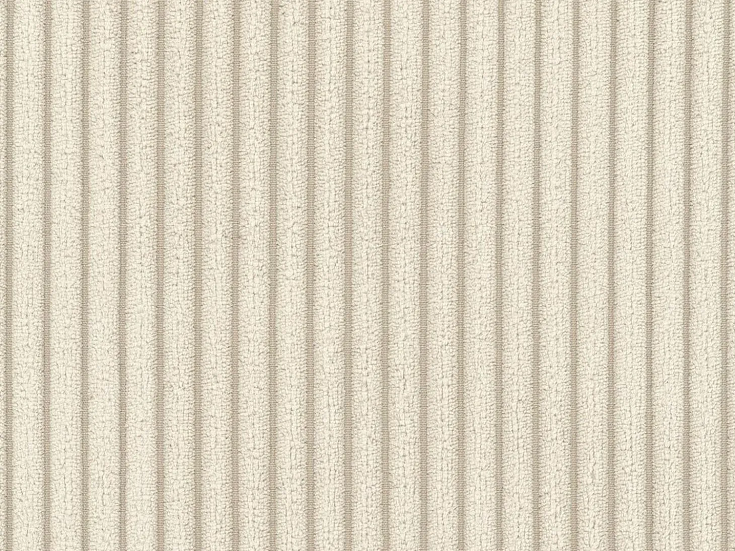 Sofá convertible express AMELIA de 4 plazas en pana beige, 160 cm, colchón viscoelástico de 13 cm