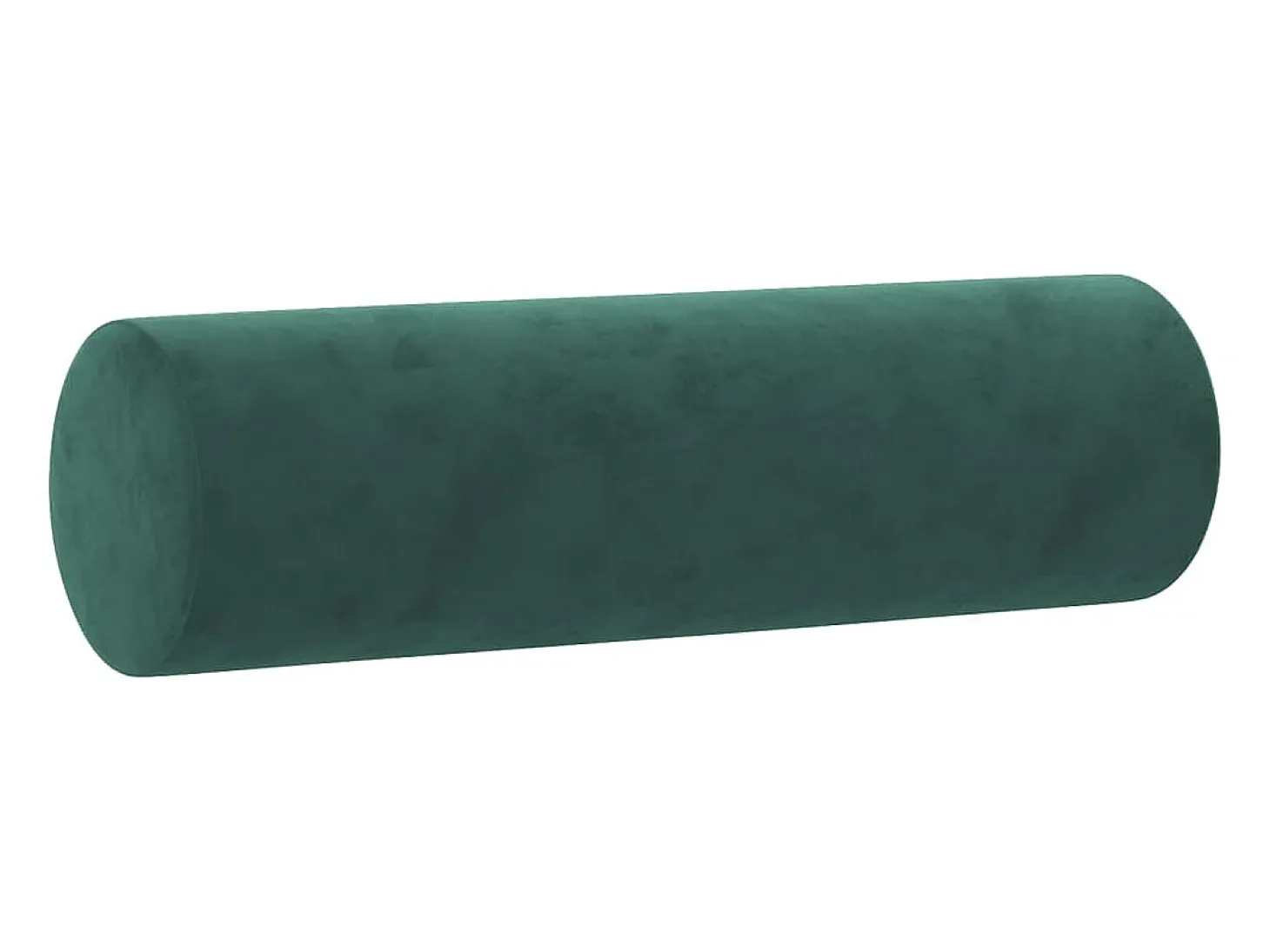 Sofá de 3 plazas con cojines terciopelo verde oscuro 180 cm