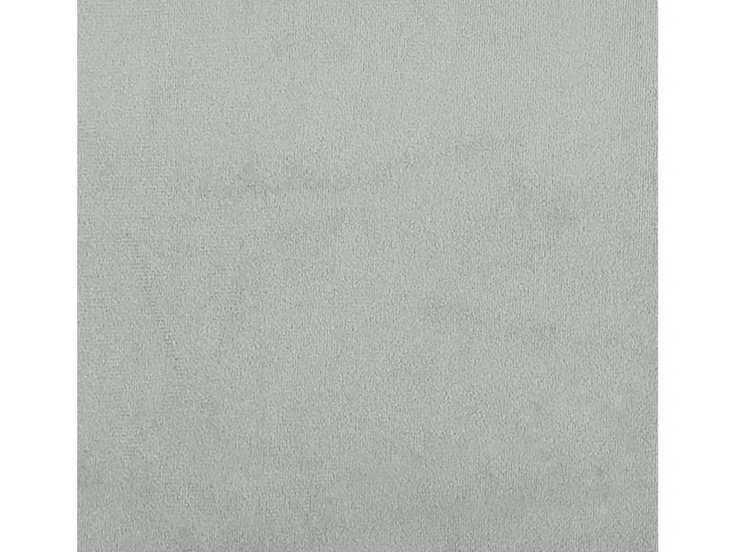 Sofá de 3 plazas con cojines terciopelo gris claro 180 cm