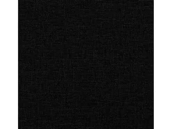Sofá de 2 plazas con cojines tela negro 140 cm