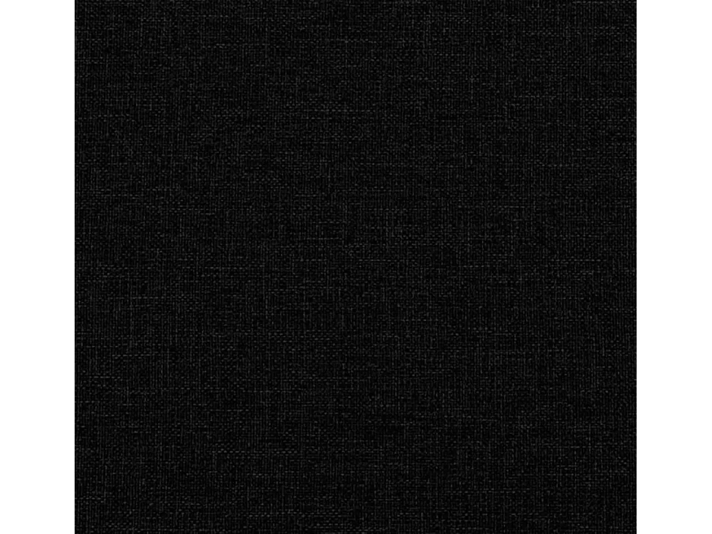 Sofá de 2 plazas con cojines tela negro 140 cm