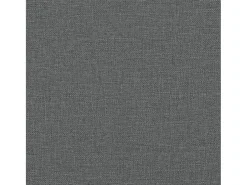 Sofá de 2 plazas con cojines tela gris oscuro 120 cm