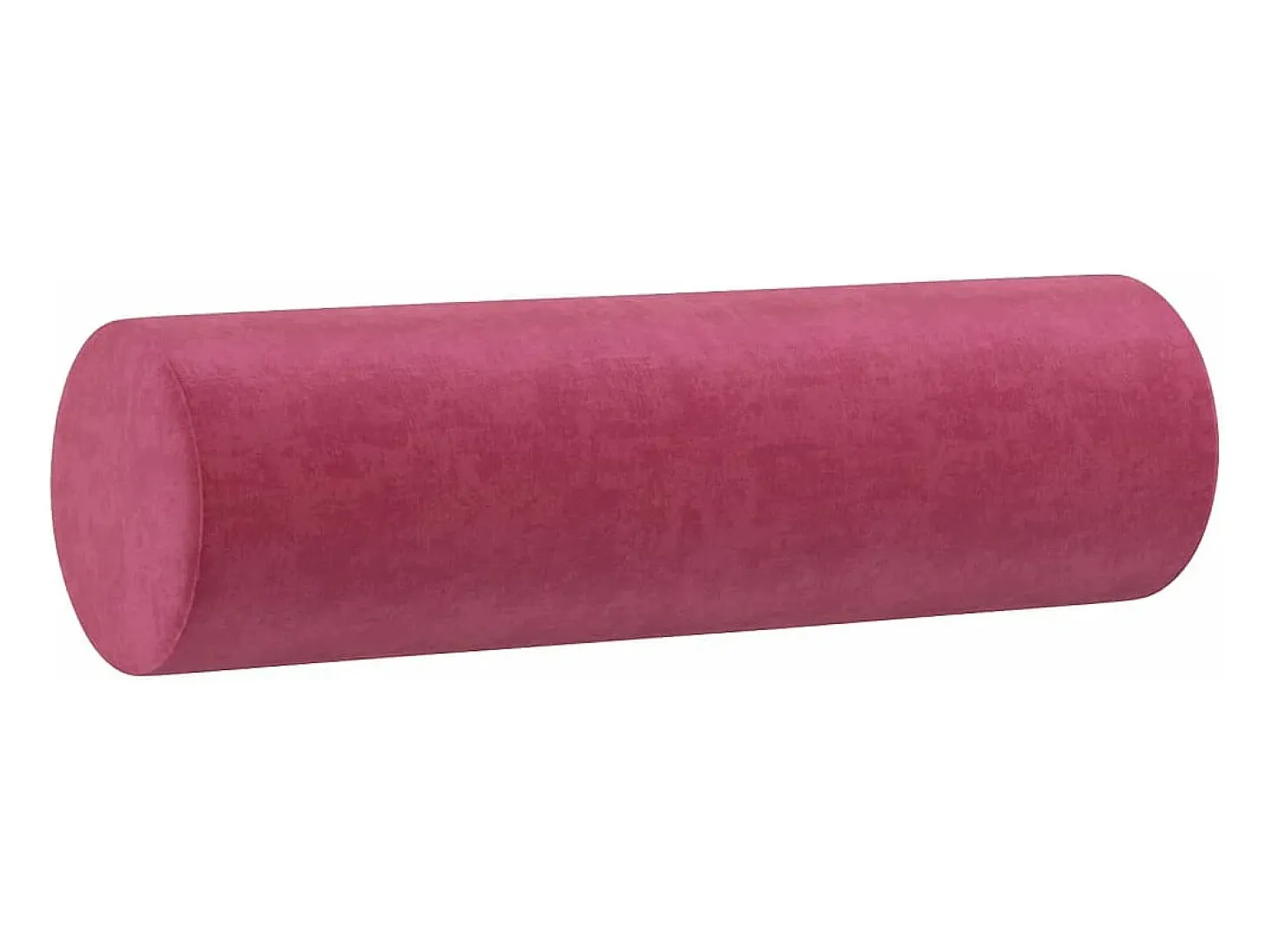 Sofá de 3 plazas con cojines terciopelo rojo tinto 180 cm