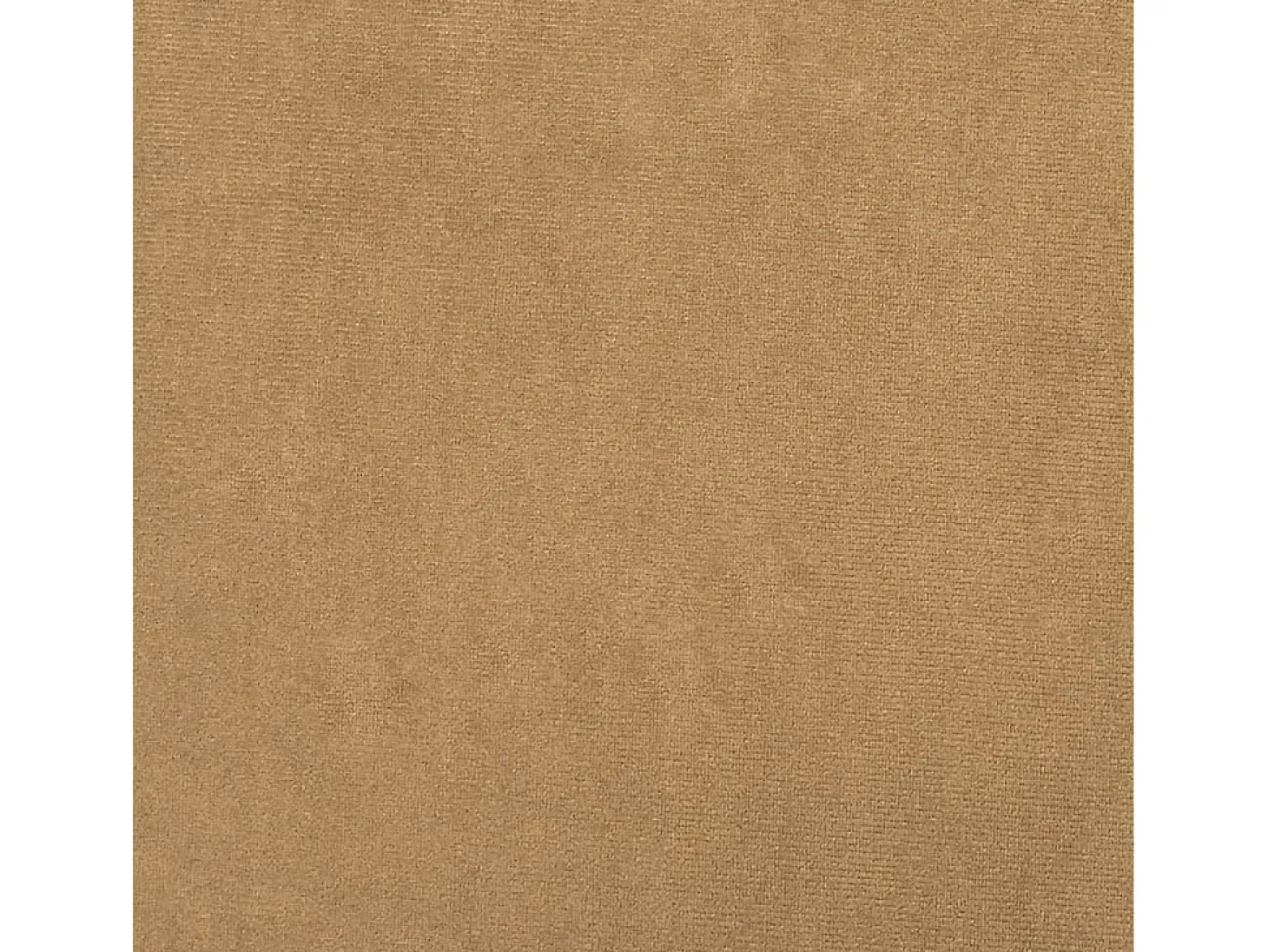 Sofá de 3 plazas con taburete de terciopelo marrón 180 cm