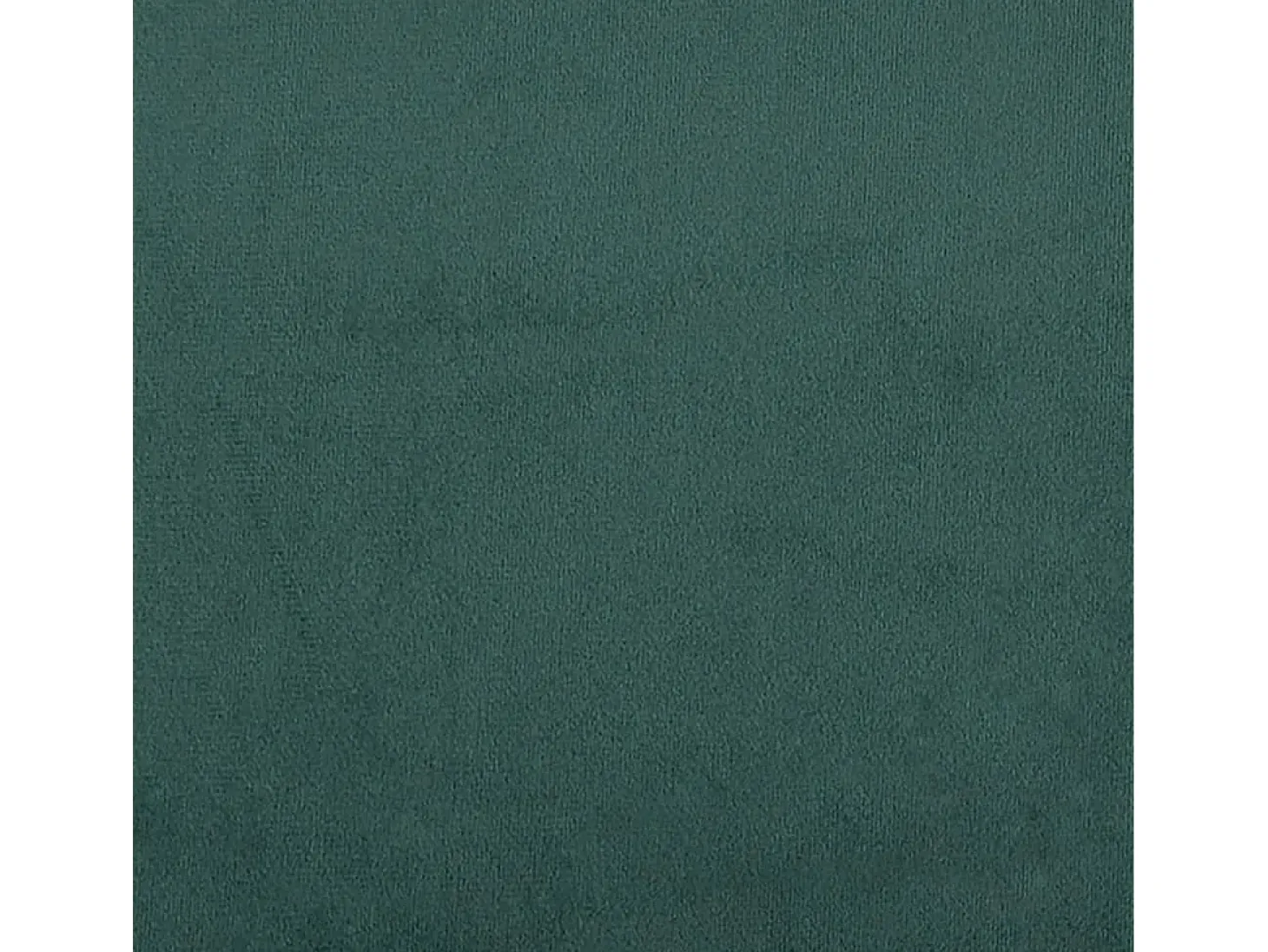 Sofá de 3 plazas con taburete de terciopelo verde oscuro 180 cm