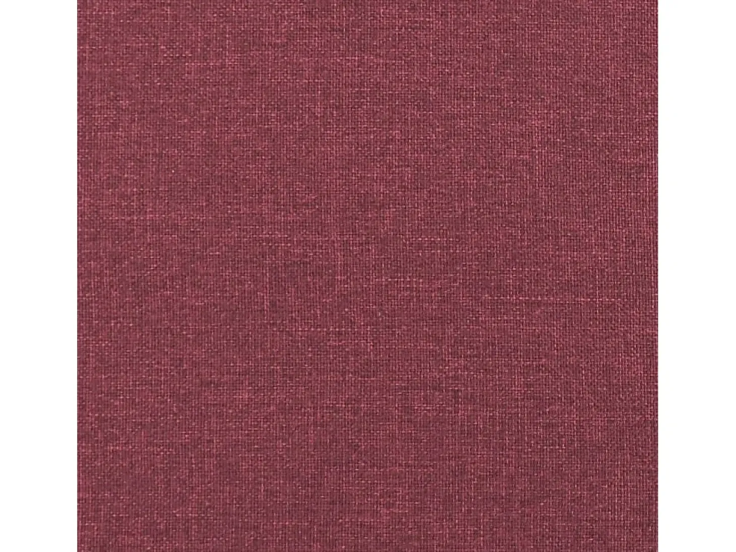 Sofá de 3 plazas con taburete de tela rojo tinto 180 cm