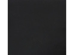 Sofá de 2 plazas de cuero sintético negro 120 cm