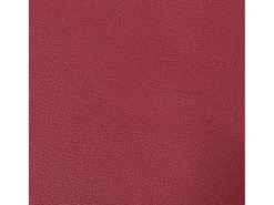 Sofá de 2 plazas de cuero sintético rojo vino 140 cm