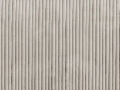 Sofá de 3 plazas de pana beige design AMELIA