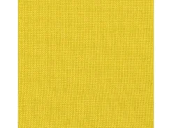 Sofá de 2 plazas de tela amarillo claro 140 cm