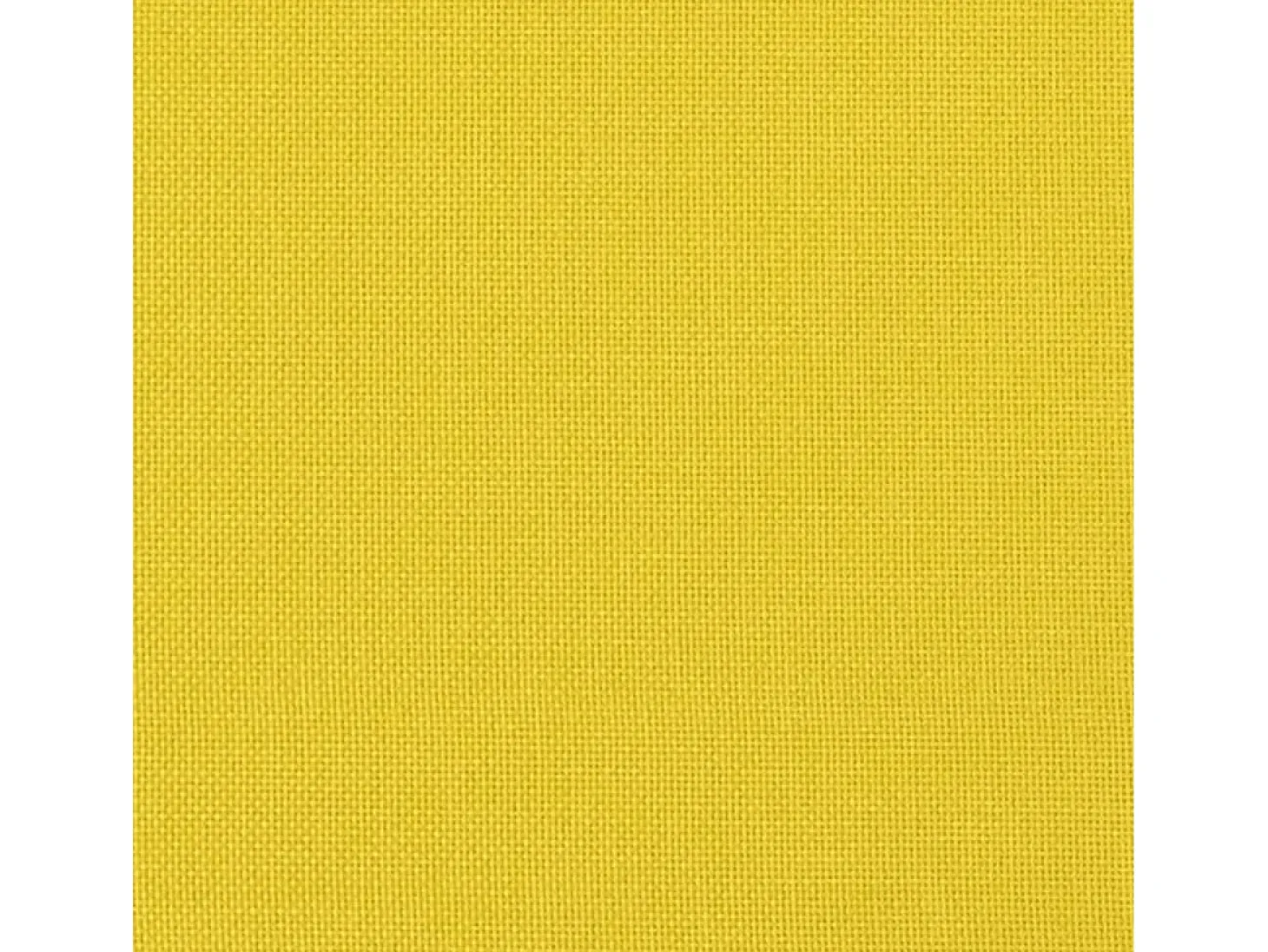 Sofá de 2 plazas de tela amarillo claro 140 cm