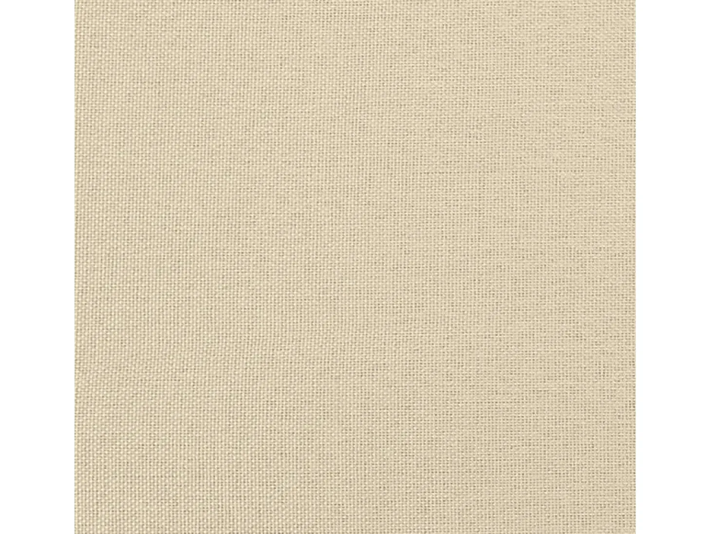 Sofá de 3 plazas de tela crema 180 cm