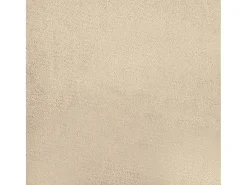 Sofá de 2 plazas de tela de microfibra color crema 120 cm