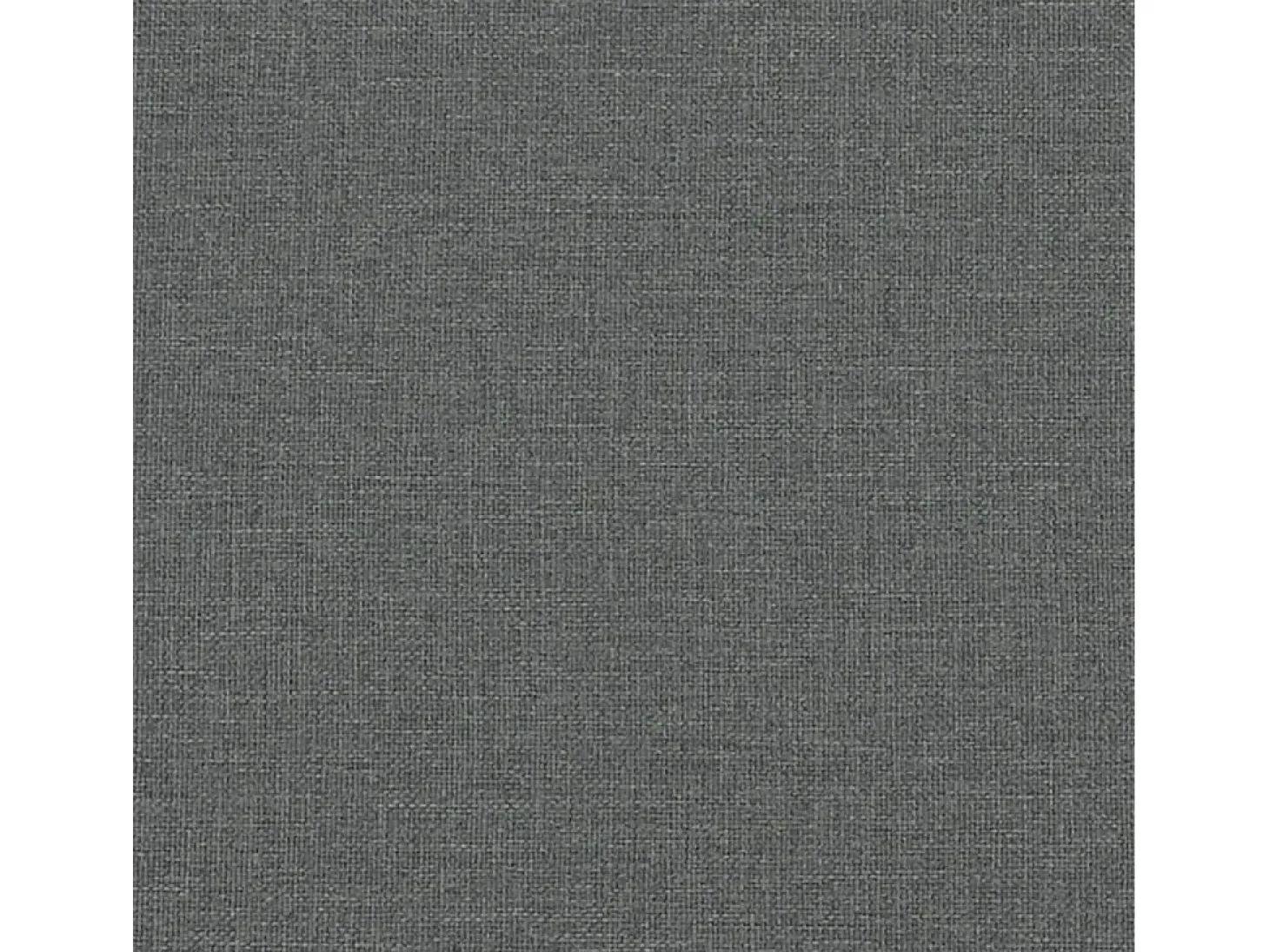 Sofá de 2 plazas de tela gris oscuro 120 cm