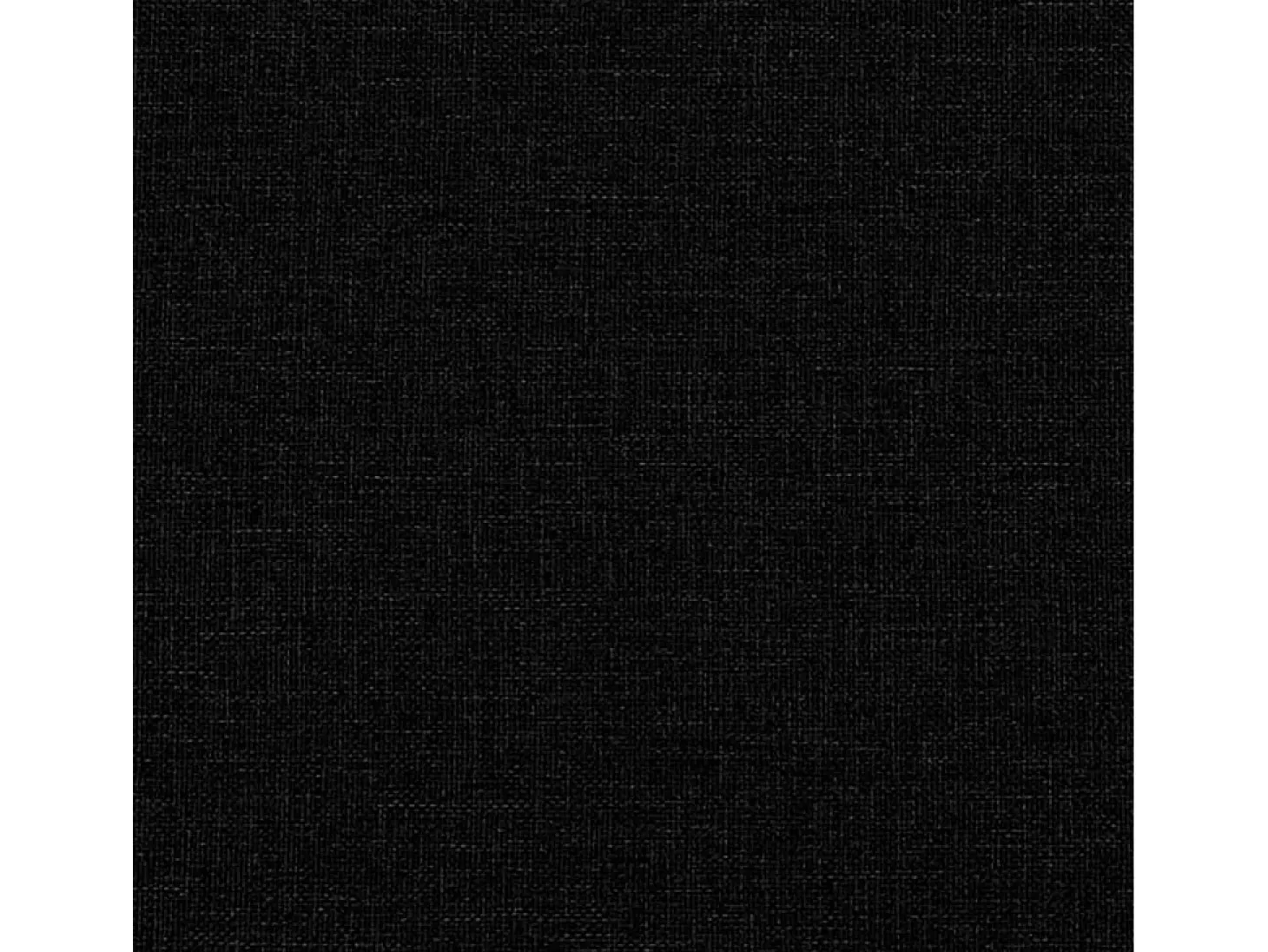 Sofá de 2 plazas de tela negro 140 cm