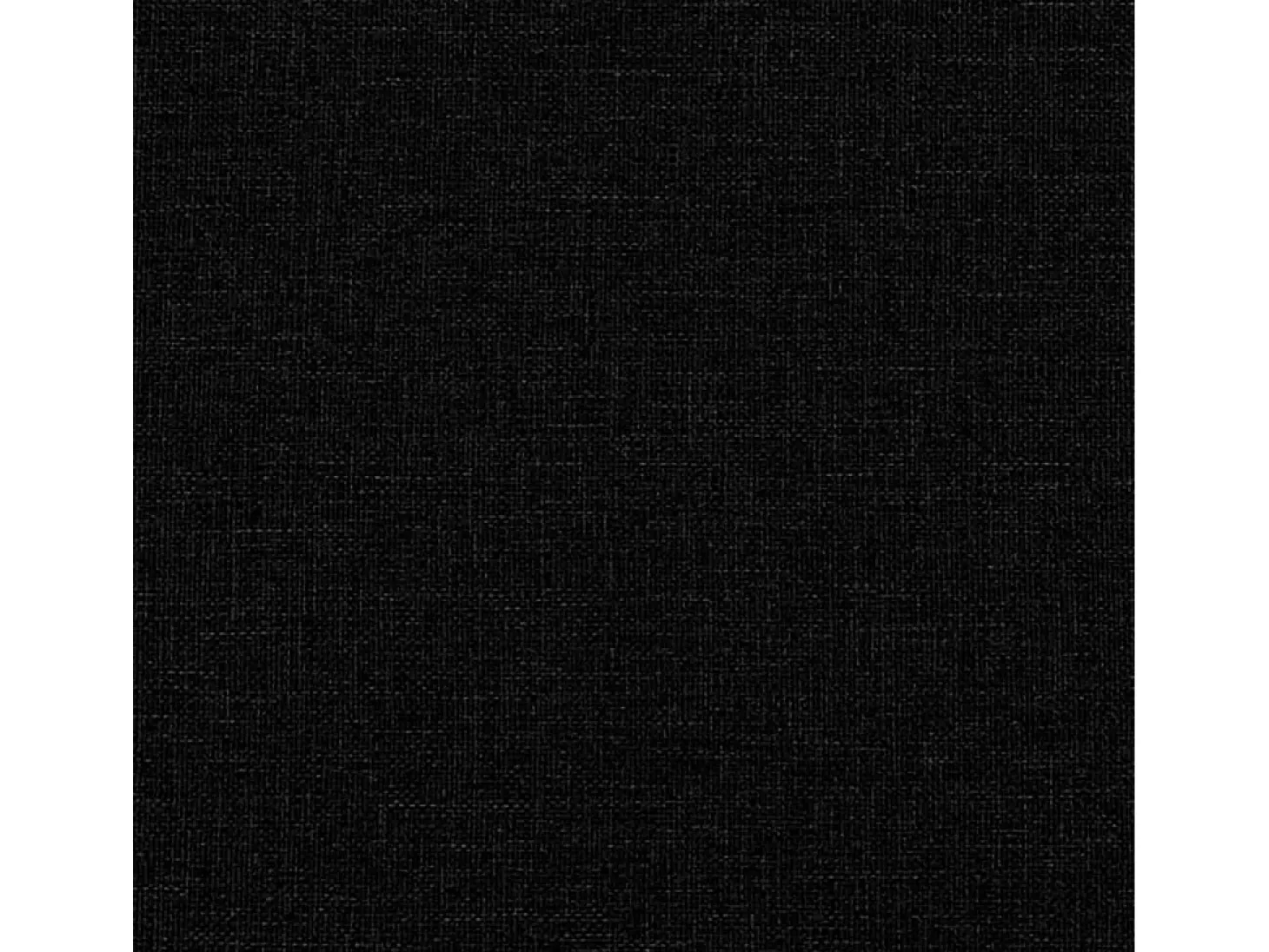 Sofá de 2 plazas de tela negro 140 cm