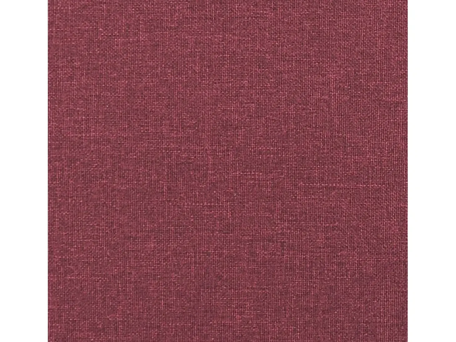 Sofá de 3 plazas de tela rojo tinto 180 cm