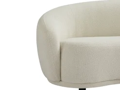 Sofá de 3 plazas en tela bouclé beige BOVANA de Pascal Morabito
