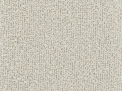 Sofá de 3 plazas en tela bouclé blanco marfil design LERICI