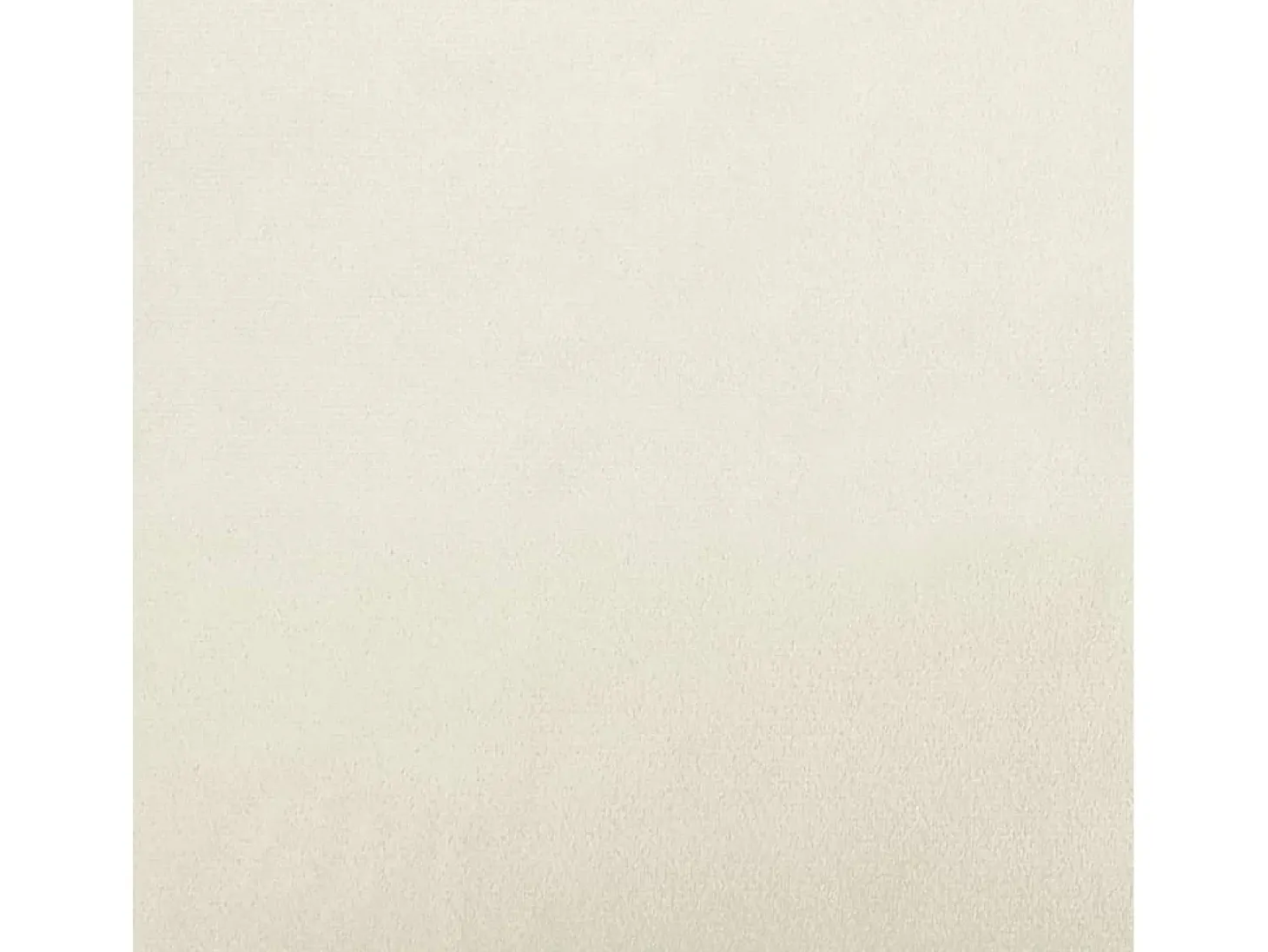 Sofá de 2 plazas terciopelo color crema 120 cm