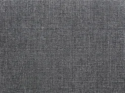 Sofá modular de esquina con puf en tejido gris antracita CORTOLINE