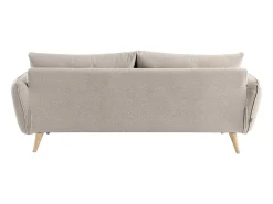 Sofá nórdico 3 plazas beige CREEP