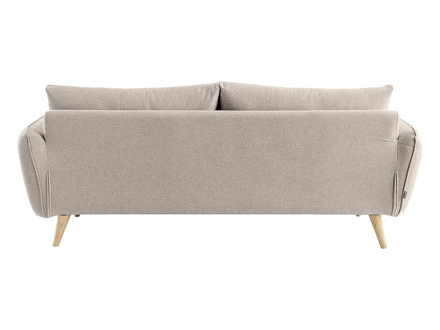 Sofá nórdico 3 plazas beige CREEP