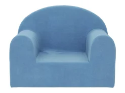 Sofá para niños felpa suave azul ES928334
