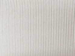 Sofá rinconera izquierda de terciopelo beige 4 plazas AMELIA