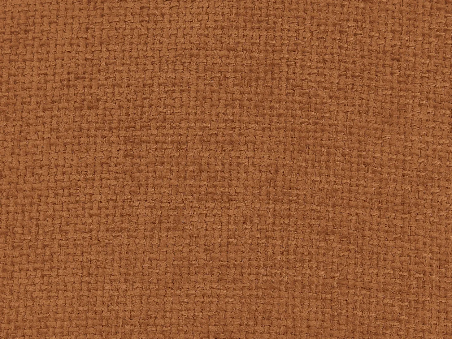 Sofá rinconera panorámico modular y puf con respaldo avanzar-retroceder beige y terracota APOLIU