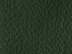 Sofá rinconera reversible convertible en tela de bucle verde ISSORO