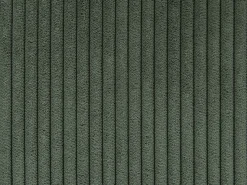 Sofá rinconera reversible de pana verde SPERONE de Pascal Morabito