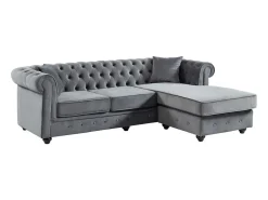 Sofá rinera chesterfield terciopelo charme TOLEDO
