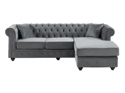 Sofá rinera chesterfield terciopelo charme TOLEDO