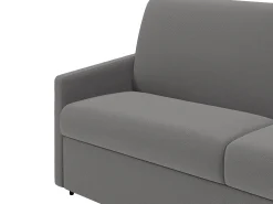 Sofa cama italiano 3 plazas de tela color gris CALIFE