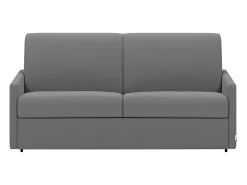 Sofa cama italiano 3 plazas de tela color gris CALIFE