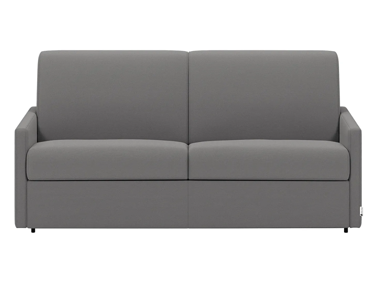 Sofa cama italiano 3 plazas de tela color gris CALIFE