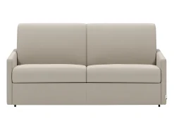 Sofa cama italiano 3 plazas de tela color gris CALIFE