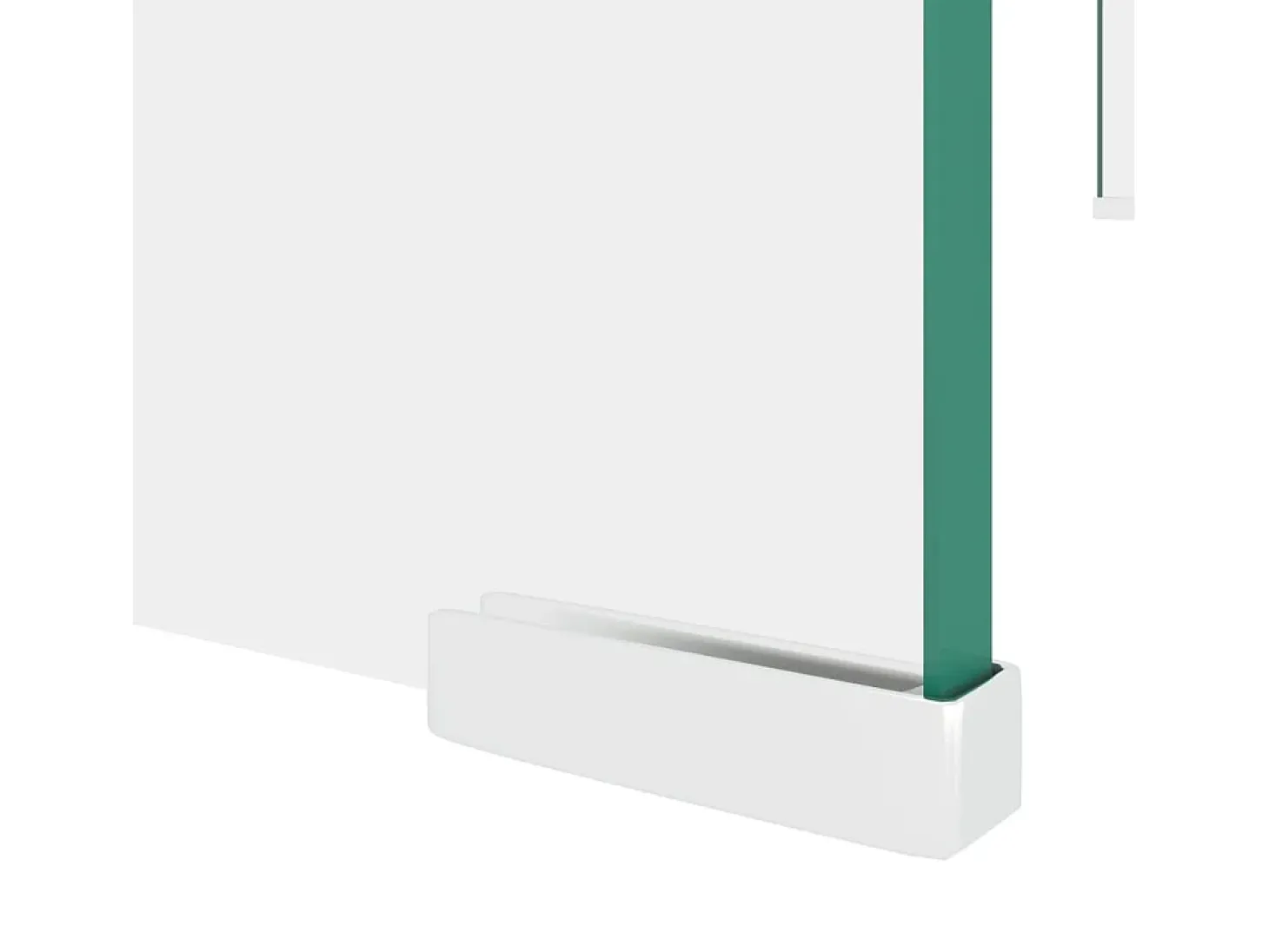 Soporte para TV/Elevador monitor cristal claro 80x30x13 cm