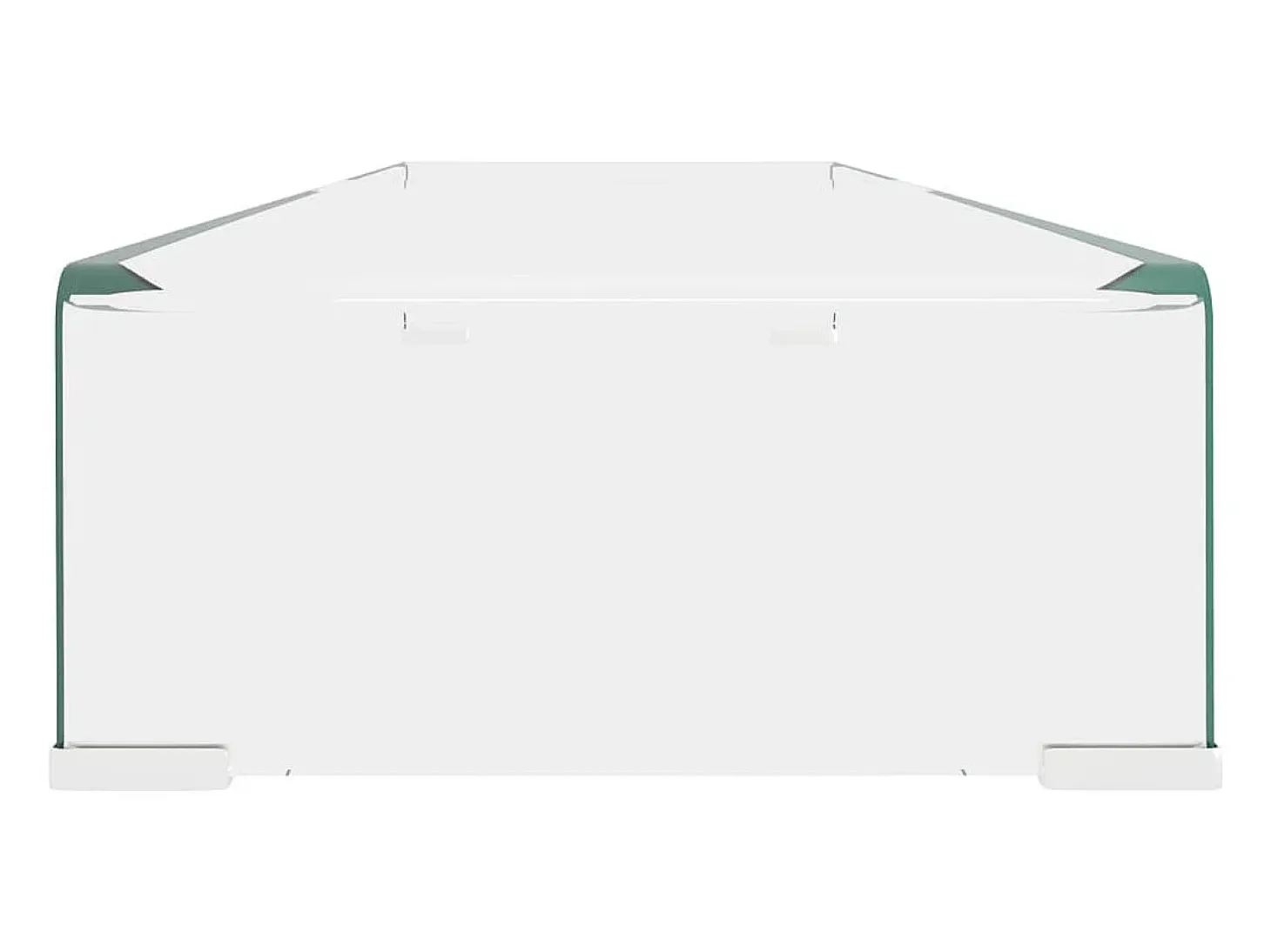 Soporte para TV/Elevador monitor cristal claro 110x30x13 cm ES731725
