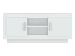 Stephen Mueble para TV madera contrachapada negro 102x35x45 cm