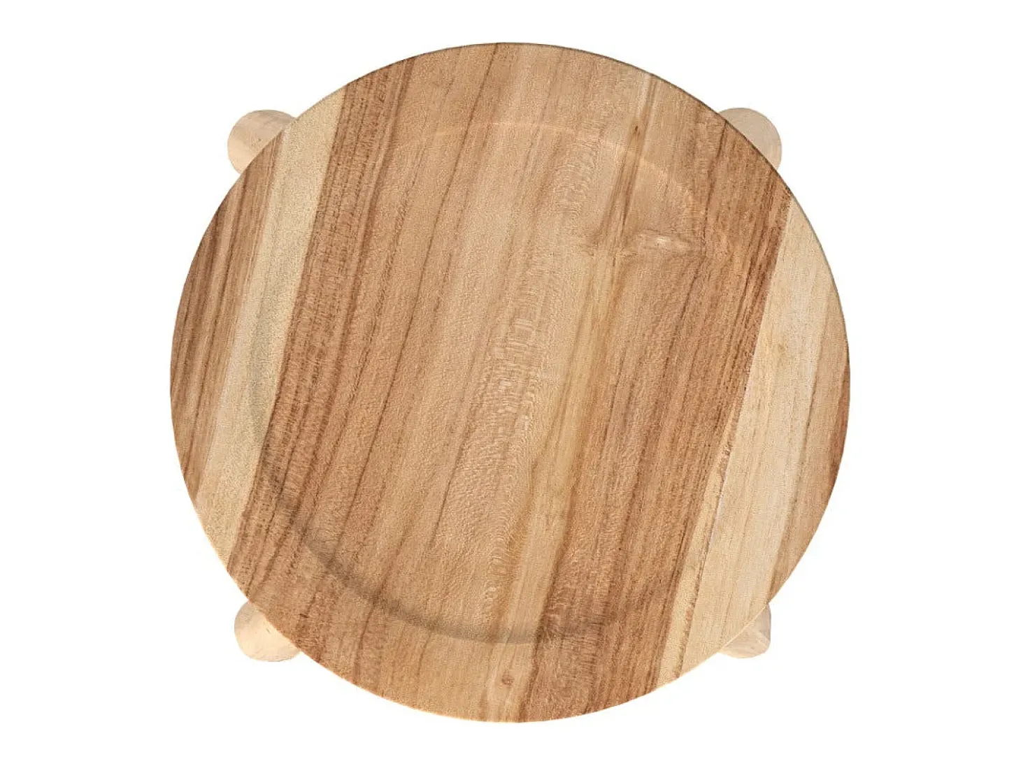 Taburete de bar de media altura de teca 67 cm - Ika