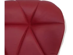Taburete de bar MCW-A92, burdeos