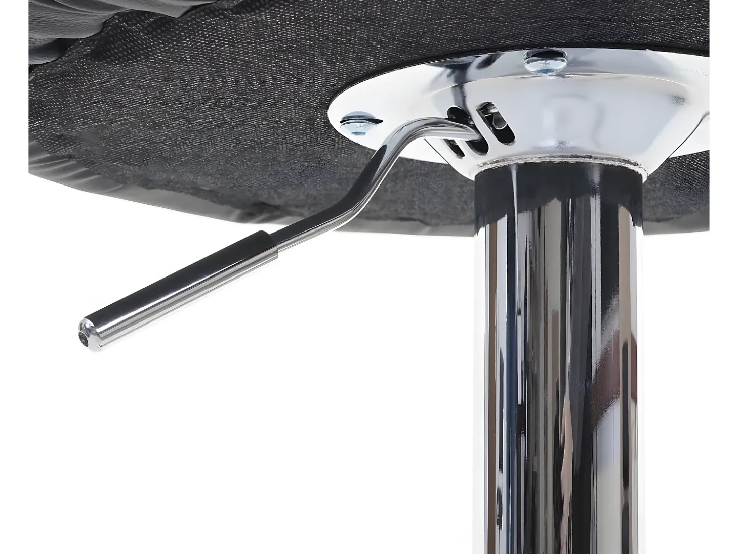 Taburete de bar MCW-F16 (juego de 2), gris-negro