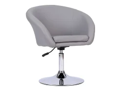 Taburete de bar polipiel gris GABIN - HAPPY GARDEN