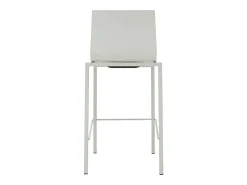 Taburetes de bar modenros apilables blancos A65 cm (lote de 2) KUPA