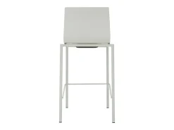 Taburetes de bar modenros apilables blancos A65 cm (lote de 2) KUPA