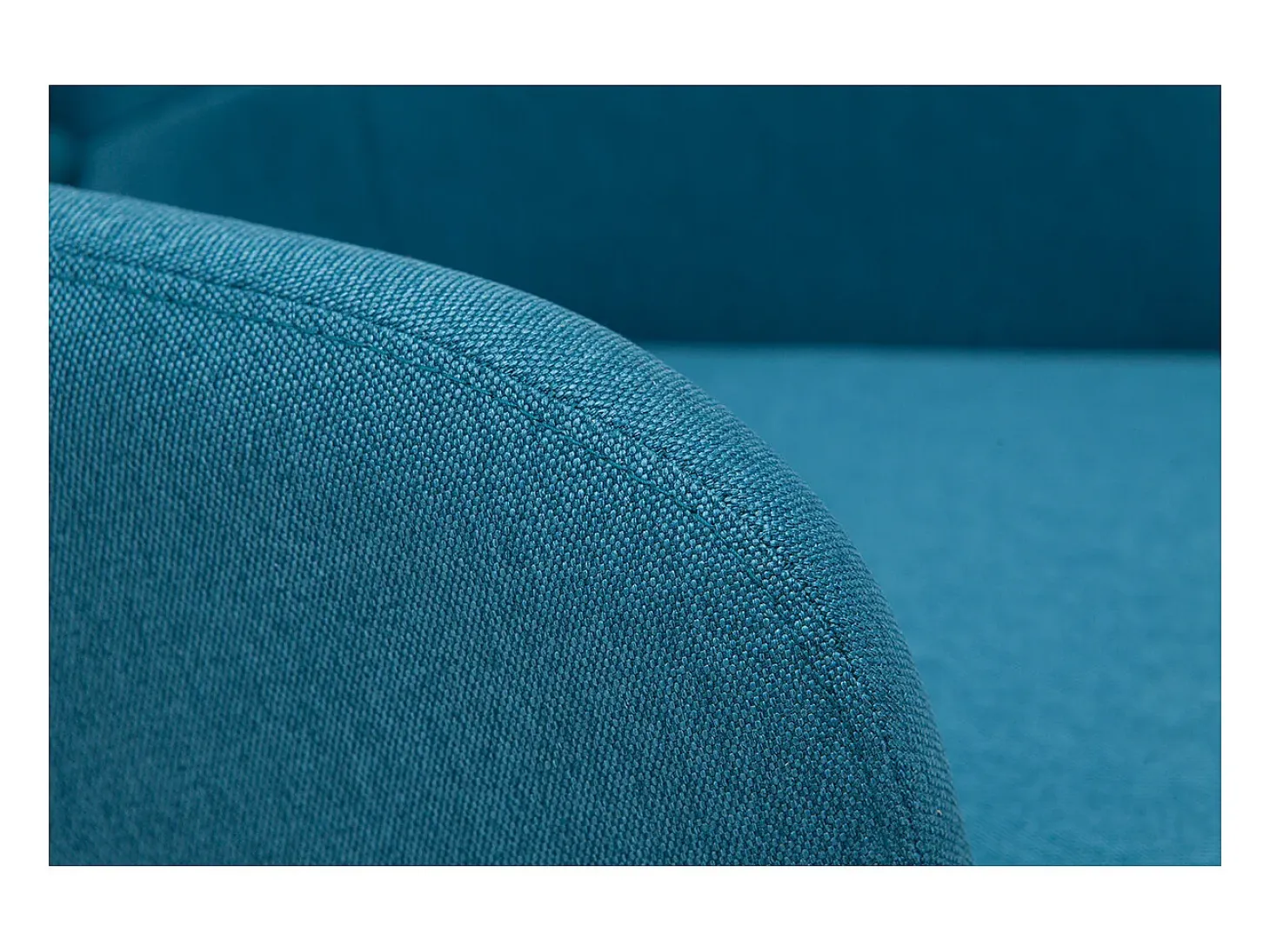 Taburetes de bar nórdicos azul petróleo y madera A65 cm (lote de 2) BALTIK